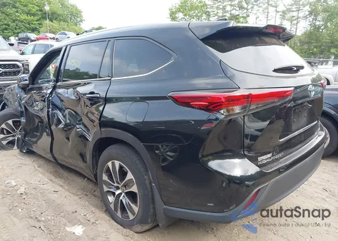 2021 Toyota Highlander Hybrid Xle from USA, damaged, VIN 5TDGBRCH6MS526067